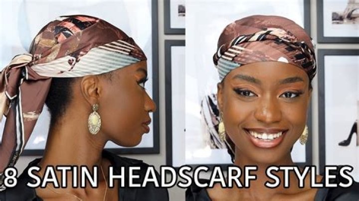 Satin head wrap - How To Discuss