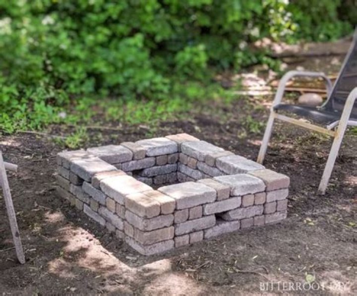 Should you glue fire pit bricks