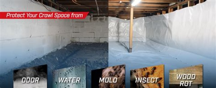 Should you spray foam a crawl space