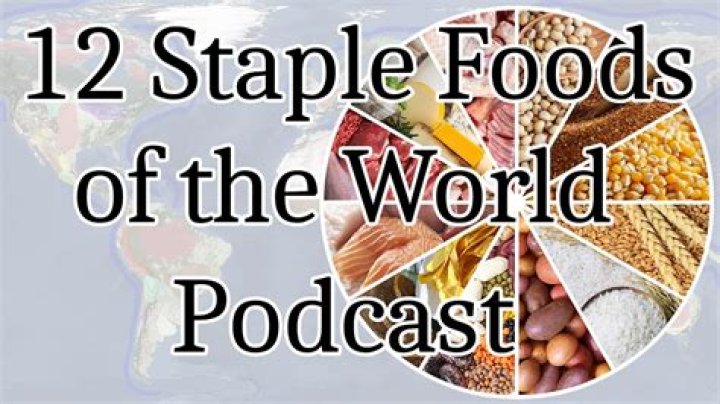Staple food - How To Discuss