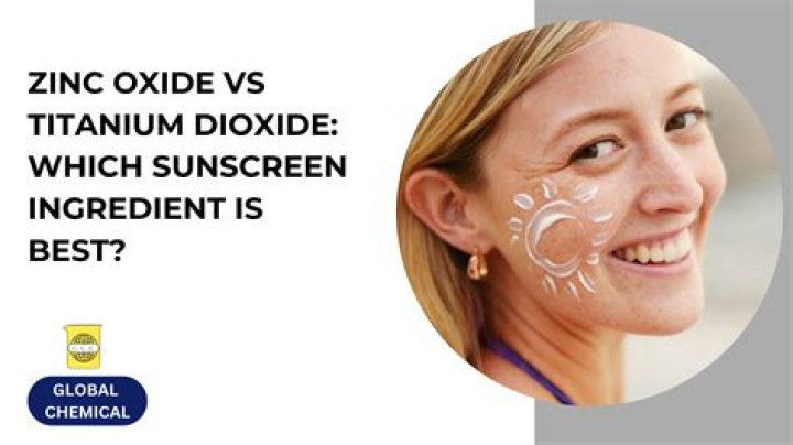 Sunscreen with zinc oxide and titanium dioxide