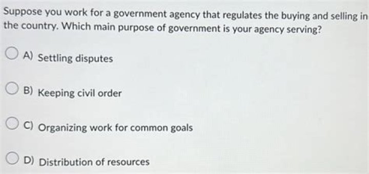 Suppose You Work For A Government Agency