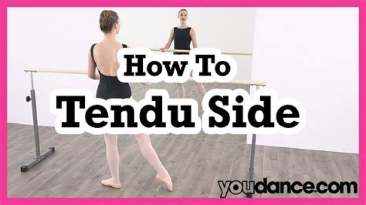 Tendu Ballet Definition - How To Discuss
