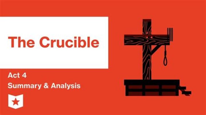The Crucible Act 4 Summary