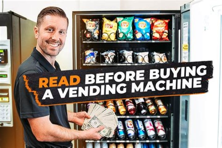 Vending machine business - How To Discuss