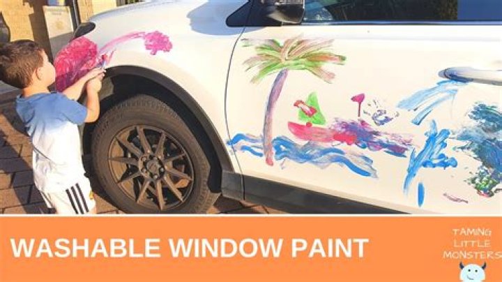 Washable Window Paint - How To Discuss