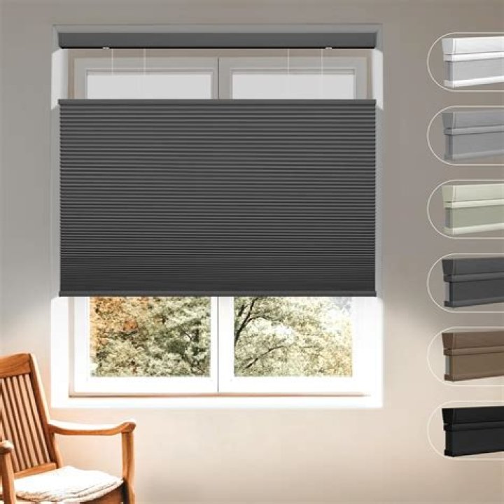 What are pleated blinds made of