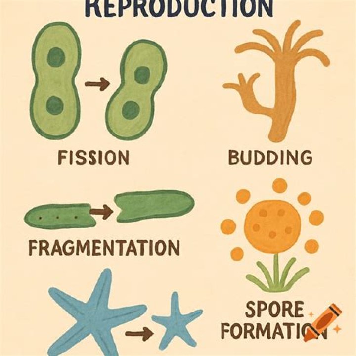 What are the different types of asexual reproduction in animals