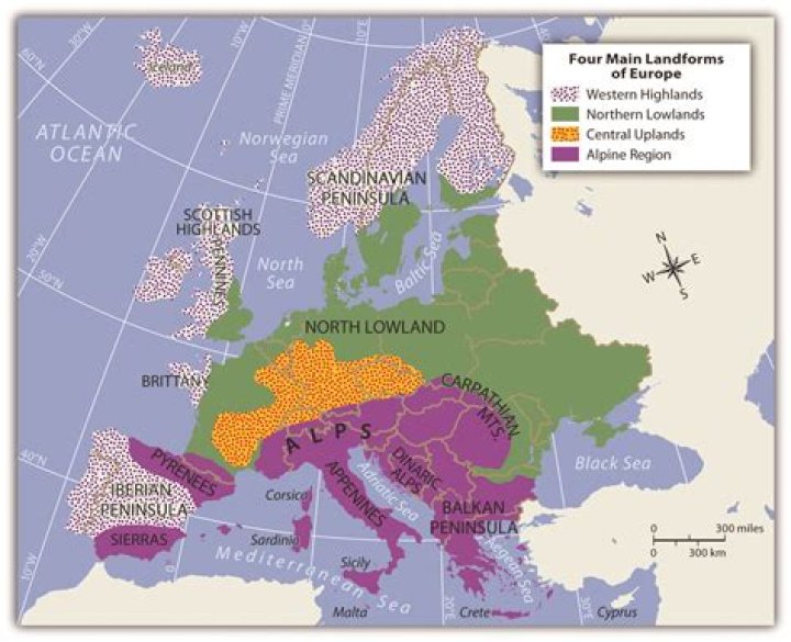 What are the lowlands in Europe
