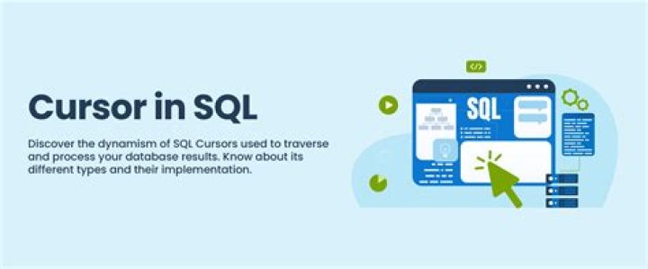 What are the types of cursor in SQL