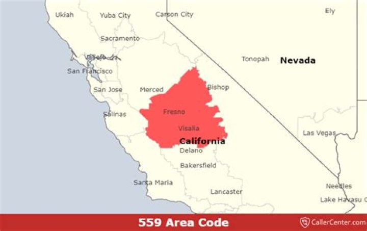 What Area Code is 559?