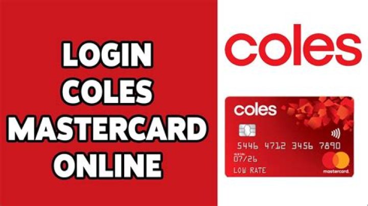 What bank does Coles Mastercard use