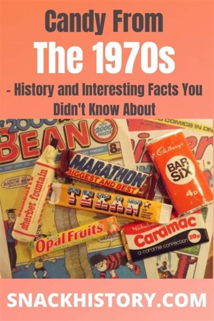 What candy was popular in the 70s