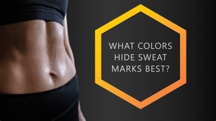 What color hides sweat best