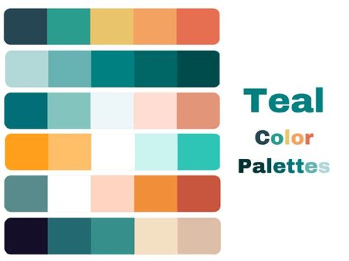 What colors go good with teal