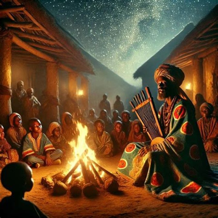 What did the griots do