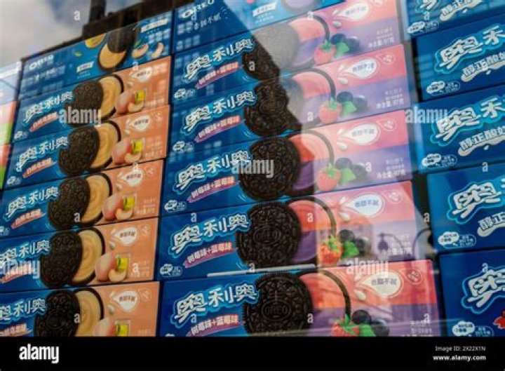 What do Oreos look like in China