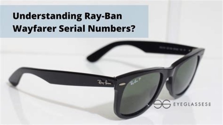 What do the numbers on my Ray Bans mean