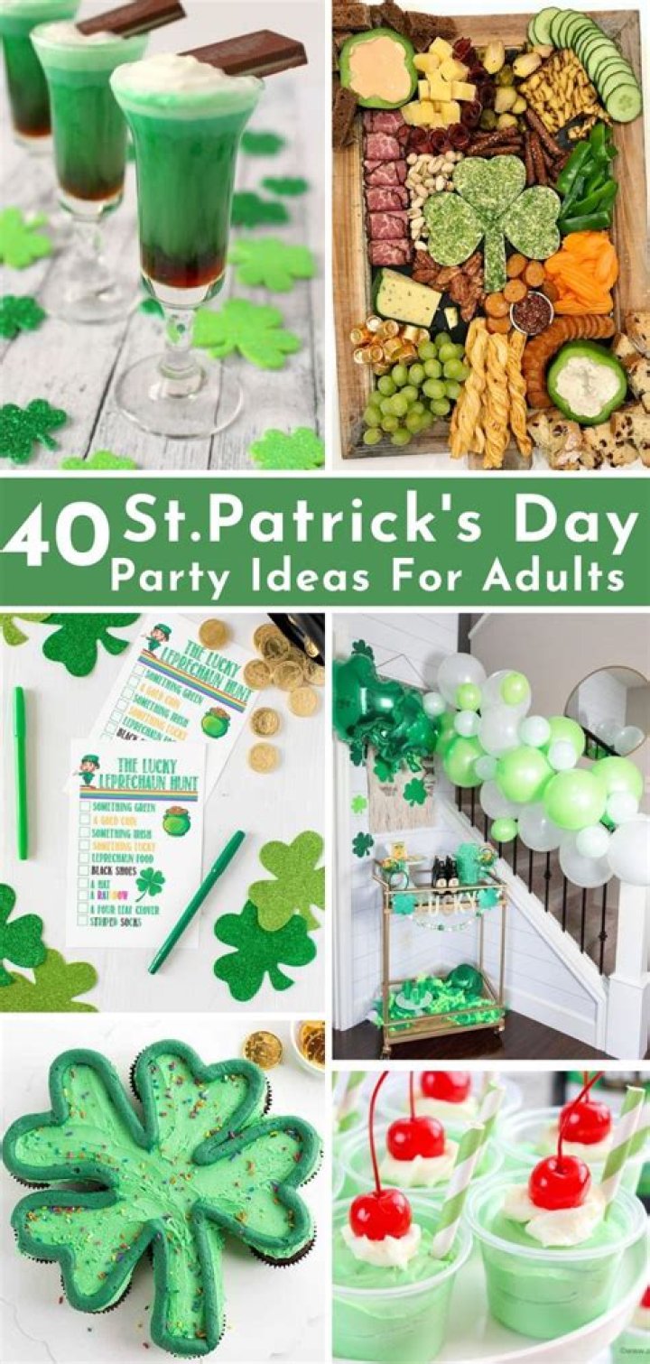 What do you serve at a St Patricks party
