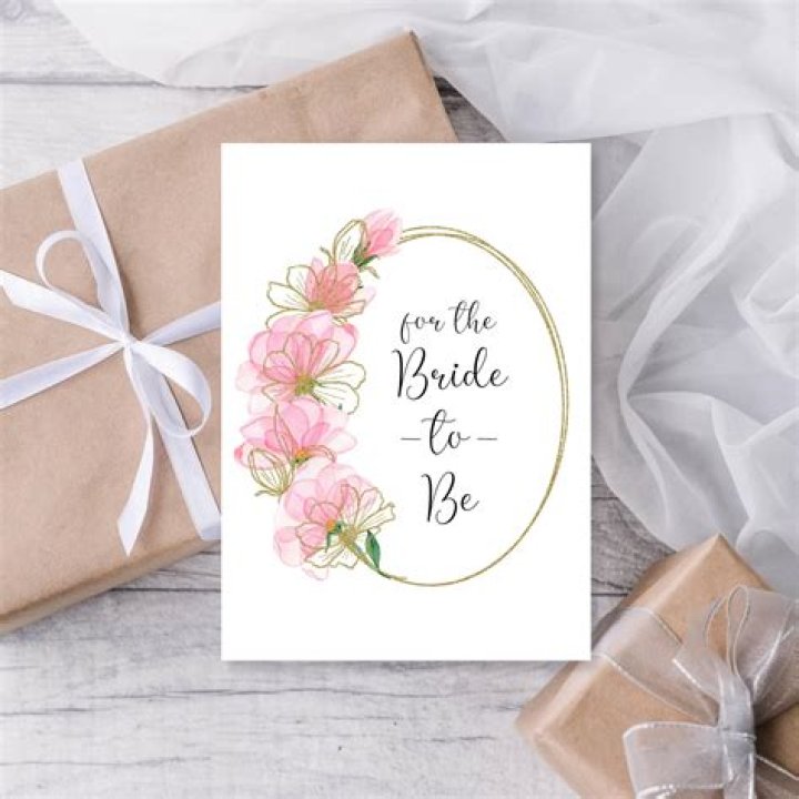 What do you write in a friends bridal shower card