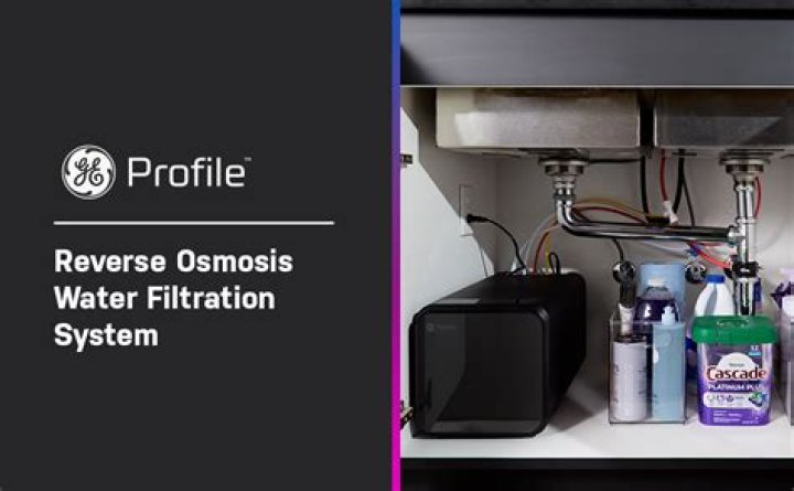 What does a GE reverse osmosis filter look like?