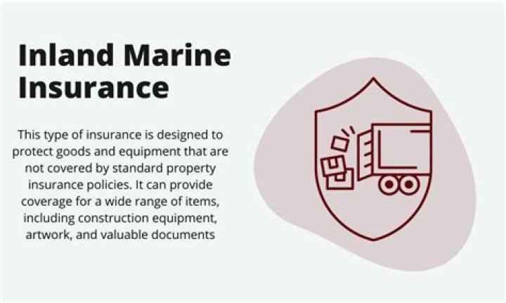 What does an inland marine policy cover