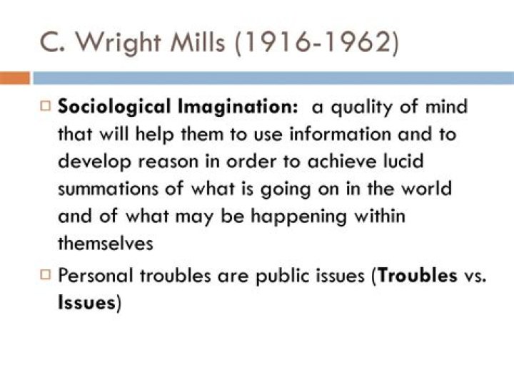 What does C Wright Mills refer to as history