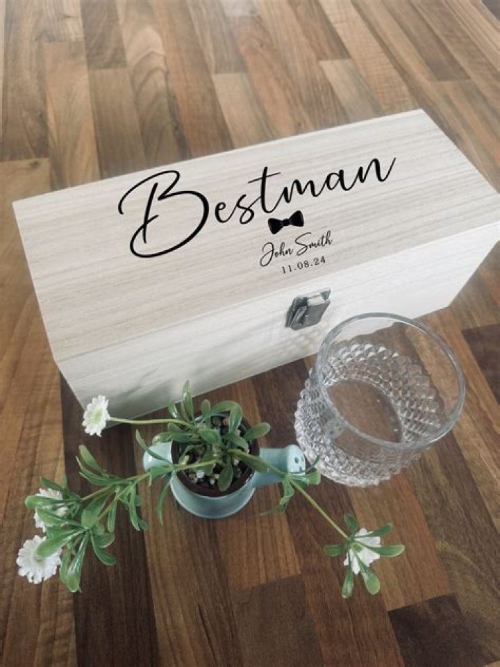 What does the best man give as a wedding gift