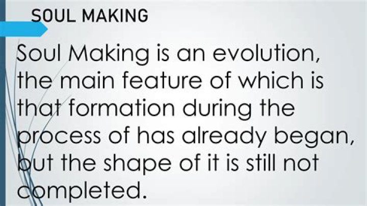 What does vale of soul making mean