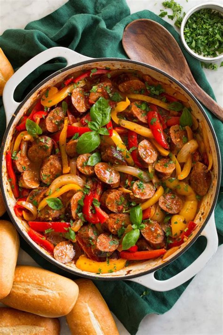 What goes with Italian sausage and peppers