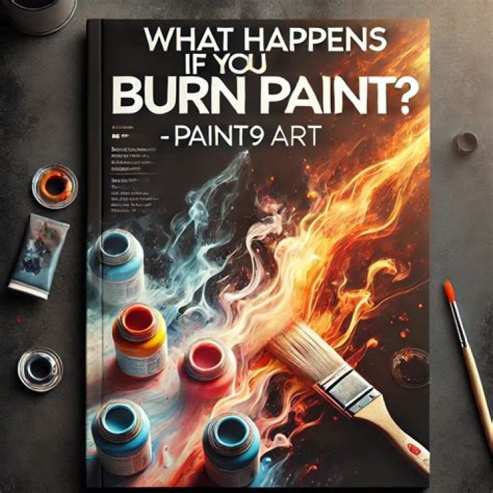 What happens if you burn paint
