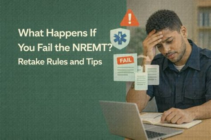 What happens if you fail the Nremt