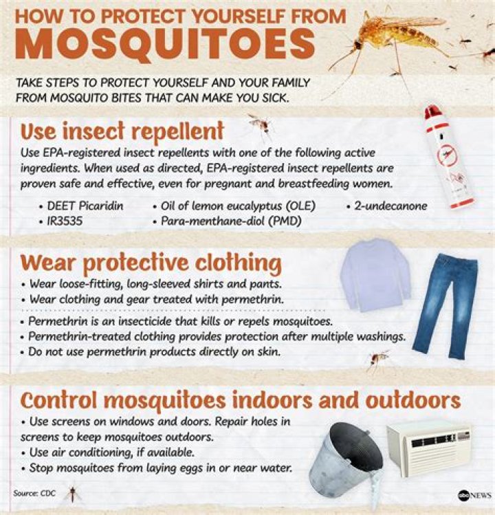 What happens if you spray a mosquito with DEET
