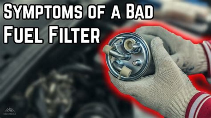 What happens when fuel filter needs to be changed