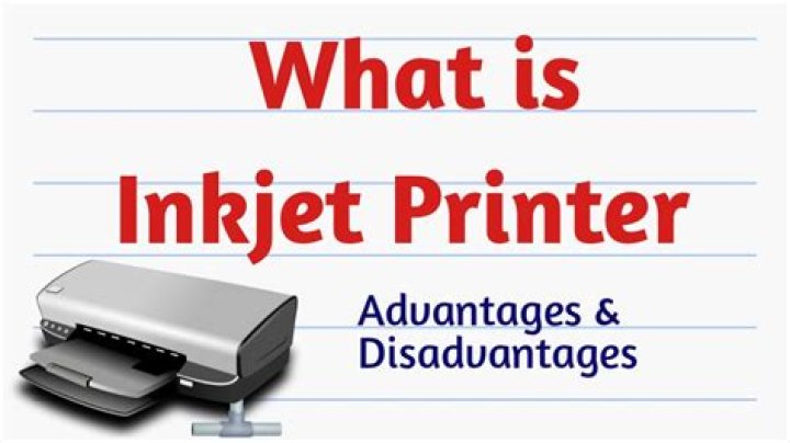 What inkjet means
