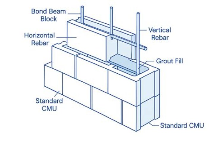 What is a CMU bond beam