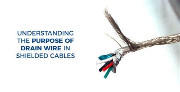 What is a drain wire in shielded cable