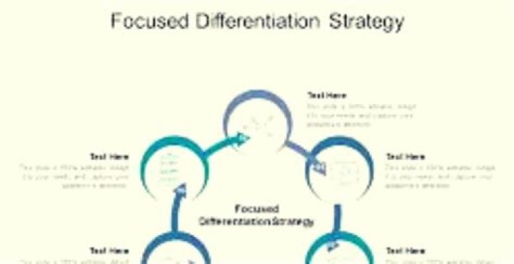What is a focused differentiation strategy