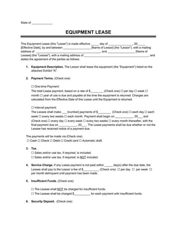 What Is A Full Maintenance Lease