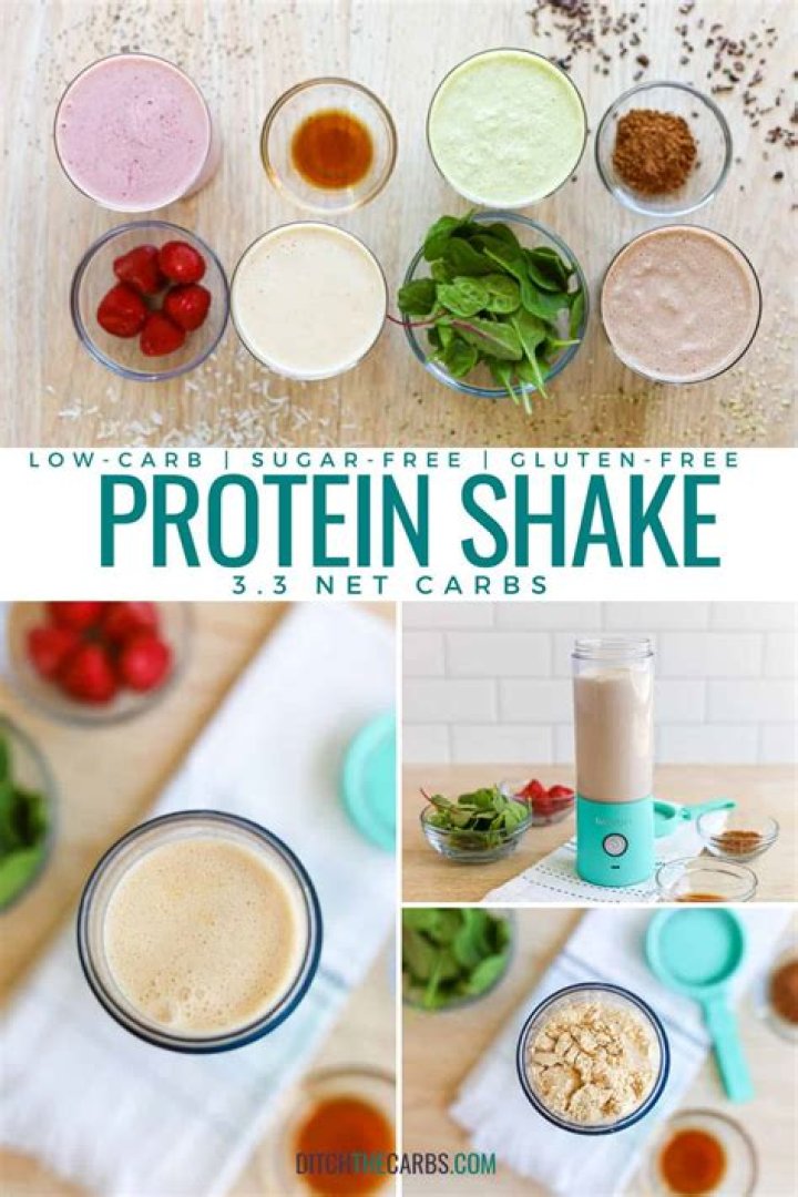 What is a good low carb protein shake