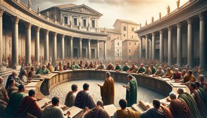 What is a Roman court called