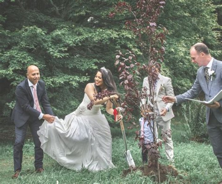 What is a tree planting ceremony