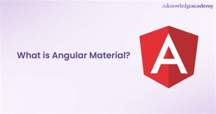 What is angular material library