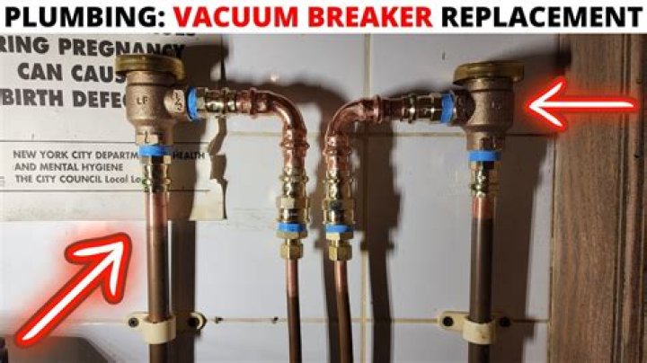 What is anti siphon vacuum breaker