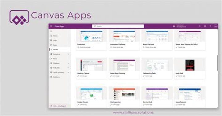 What is canvas app
