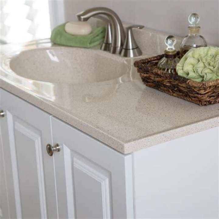 What is colorpoint vanity top made of