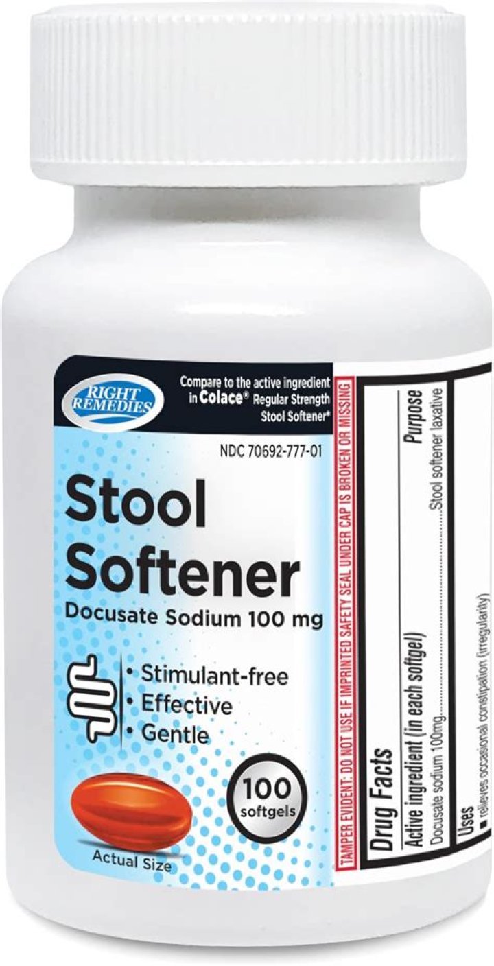 What is DSS stool softener