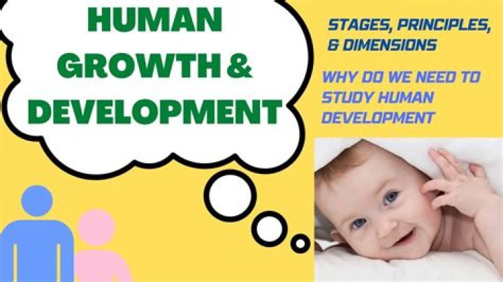 What is human development and growth
