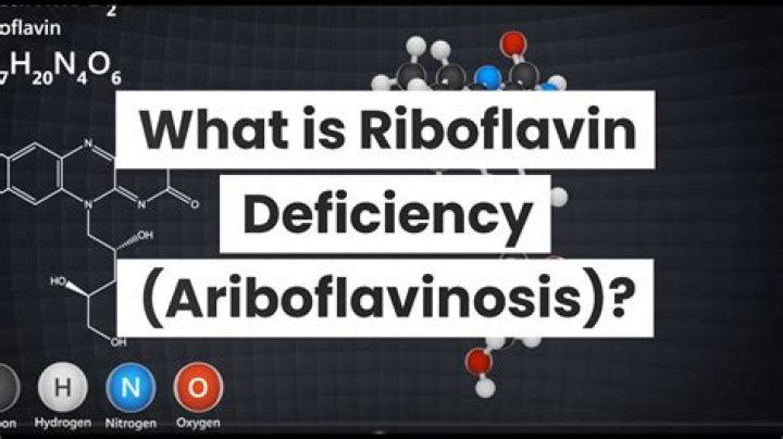 What is riboflavin deficiency
