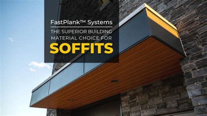 What is soffit made out of
